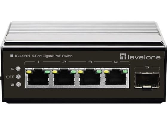 LevelOne IGU-0501, Gigabit Ethernet (10/100/1000), Power over Ethernet -tuki