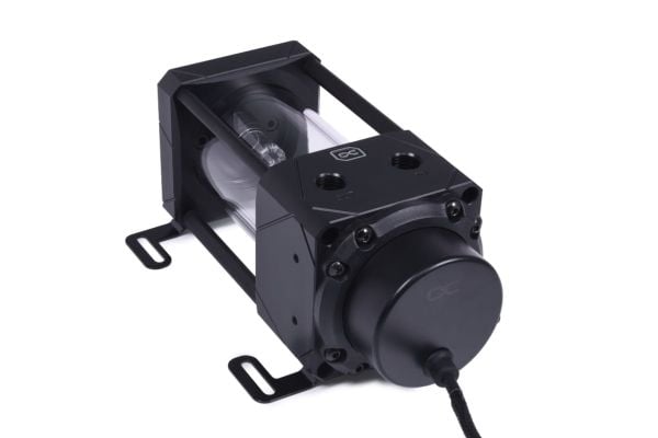 Alphacool 13327, Vattenblock, Acetal, Gjuten aluminium, Glas, Svart, Transparent, 3-pin JST + 3-pin 5V, 1/4", 0,8 Bar