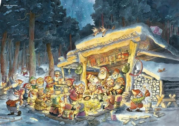 Mauri Kunnas Julepuslespil (500 brikker)