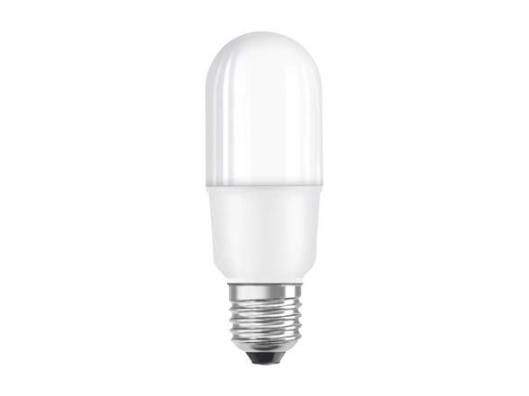 OSRAM LED STAR - LED-lyspære - form: tubulær - mattslipt finish - E27 - 9 W (ekvivalent 75 W) - klasse E - varmt hvitt lys - 2700 K