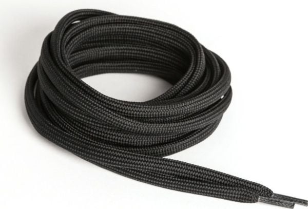 Sko snører til flate sko Trek Piatto Black 180 cm