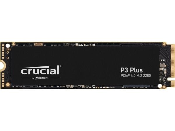 Crucial P3 Plus - SSD - 1 TB - inbyggd - M.2 2280 - PCIe 4.0 x4 (NVMe)