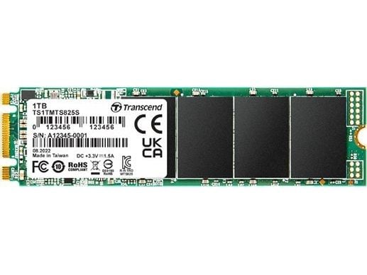 Transcend MTS825S - SSD - 1 TB - intern - M.2 2280 - SATA 6Gb/s