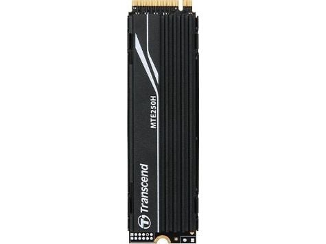 Transcend MTE250H - SSD - 2 TB - intern - M.2 2280 - PCIe 4.0 x4 (NVMe) - integrert kjøle