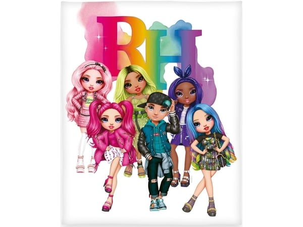 Rainbow High Fleece - matto - 130 x 160 cm
