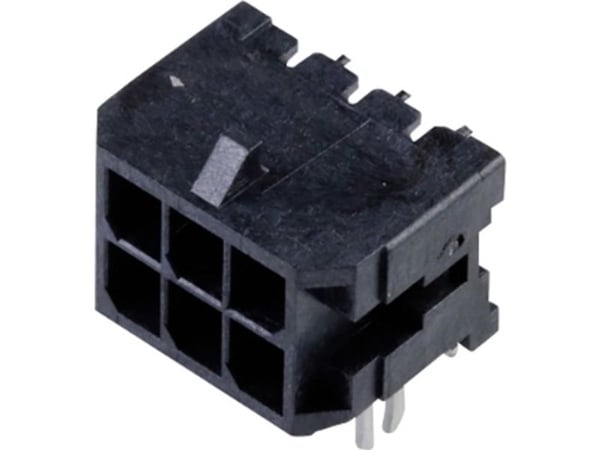 Molex uppoasennettava tappiliuska (vakio) Napojen kokonaismäärä 6 Ristikoiden koko: 3 mm 430450623 1 kpl Lokero