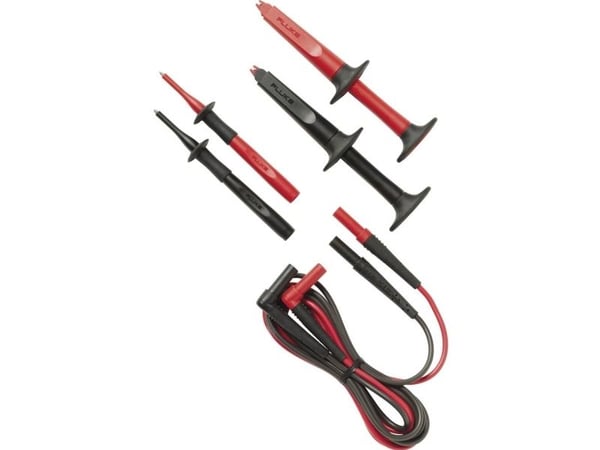 Fluke SureGrip, Testkabel, Svart, Röd