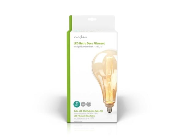 Nedis LBRDE27PS165AR, 3,5 W, 13 W, E27, 120 lm, 15000 timer, Varm hvit