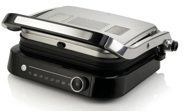 Hisense HCG2100S, Musta, Ruostumaton teräs, Alumiini, Suorakulmainen, 310 x 240 mm, Käyttö, 2100 W