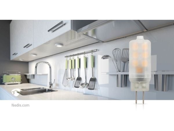 Nedis LBG4CL1, 1,5 W, 15 W, G4, 120 lm, 15000 timer, Varm hvit