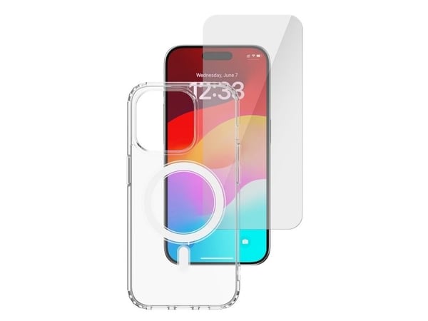 4smarts 540606, Kotelokuori, Apple, iPhone 15 Plus, 17 cm (6.7"), Läpinäkyvä
