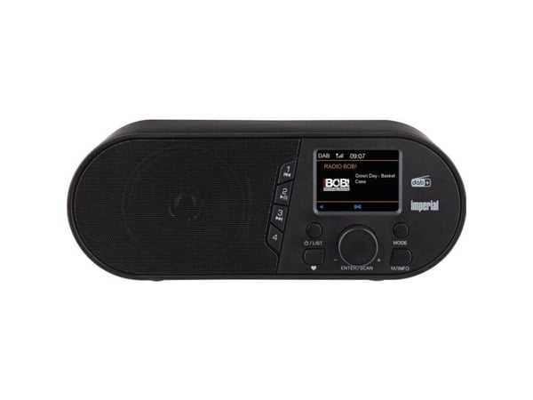 Imperial DABMAN d105, Internett, Digitalt, DAB+, FM, VHF, 7 W, TFT-LCD, 6,1 cm (2.4")