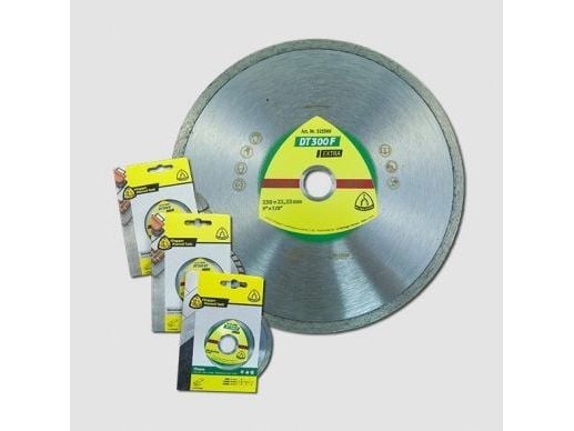 KLINGSPOR FULL DIAMANTBLAD 200 mm x 1,6 mm x 30/25,4 mm DT300F FOR KERAMIKK