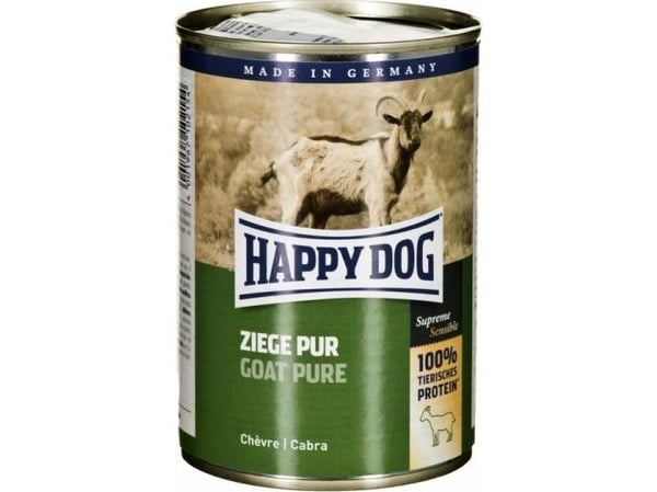 Happy Dog Ziege Pur, Aikuinen, Vuohi, 400 g, Sokeriton, Soijavapaa