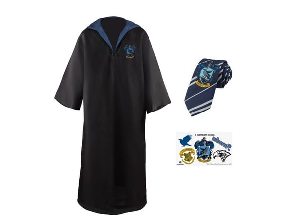 Cinereplicas Harry Potter Ravenclaw trollkarlsklänning, storlek L