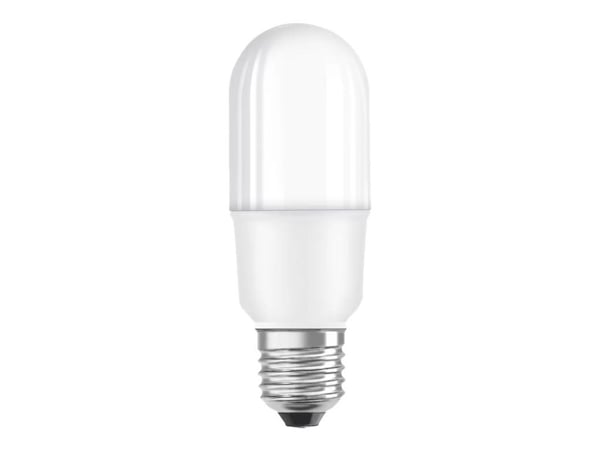OSRAM LED STAR - LED-lyspære - form: tubulær - mattslipt finish - E27 - 9 W (ekvivalent 75 W) - klasse E - varmt hvitt lys - 2700 K