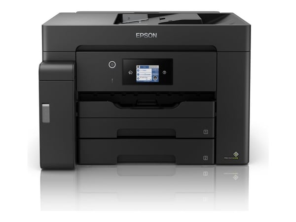 Epson EcoTank M15140 - Multifunksjonsskriver - S/H - ink-jet - A3 plus (329 x 483 mm) (original) - A3 (medie) - opp til 25 spm (trykking) - 550 ark...