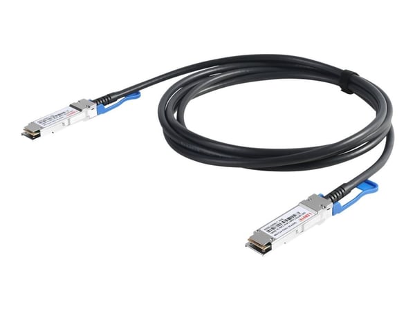 DIGITUS - 100GBase-CR4-direktekoblingskabel - QSFP28 (hann) til QSFP28 (hann) - 2 m