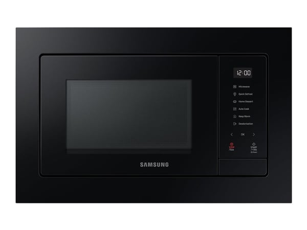 Samsung MS23A7318AK, Kiinteä, Solo-mikroaaltouuni, 23 L, 1150 W, Kosketus, Musta