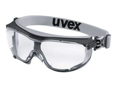 uvex - Vernebriller - skygge: 2C-1.2 W 1 FTKN CE - klar linse - polypropylen - svart og grå