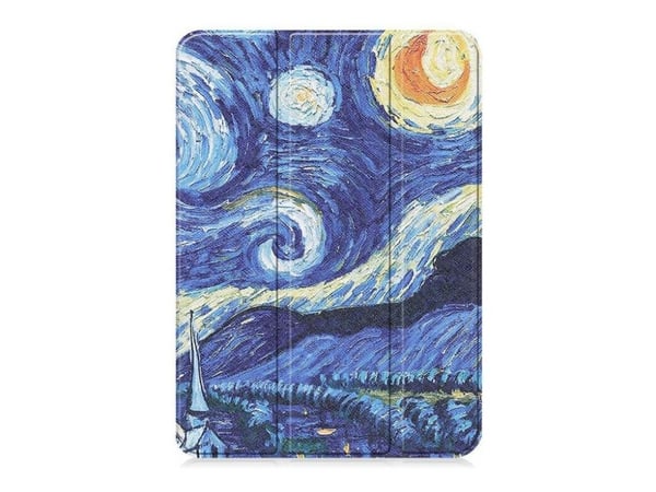 CoreParts - Vikbart fodral för surfplatta - tri-fold caster, with auto-wake function - polyuretanläder - starry sky style - för Apple 10.9-inch iPa...
