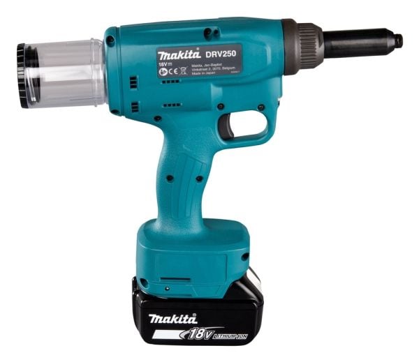 Makita DRV250, 80 mm, 323 mm, 287 mm, 2,4 kg