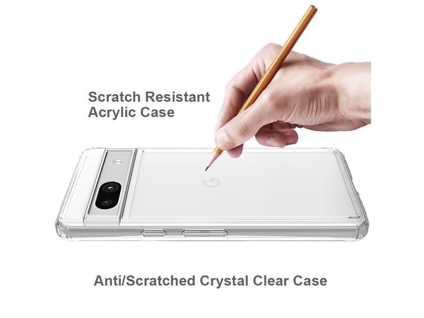 JT BERLIN 10918, Suojus, Google, Pixel 7a, 15,5 cm (6.1"), Läpinäkyvä