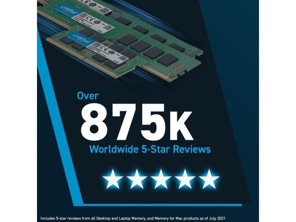 Crucial - DDR5 - sort - 96 GB: 2 x 48 GB - SO DIMM 262-PIN - 5600 MHz / PC5-44800 - CL46 - 1,1 V - on-die ECC - sort