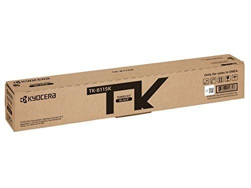 KYOCERA TK-8115K, 12000 sivua, Musta, 1 kpl