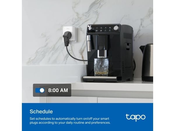 TP-Link Tapo P110, inomhus, Vit, Hem, Kontor, Status, Android, iOS, Trådlös