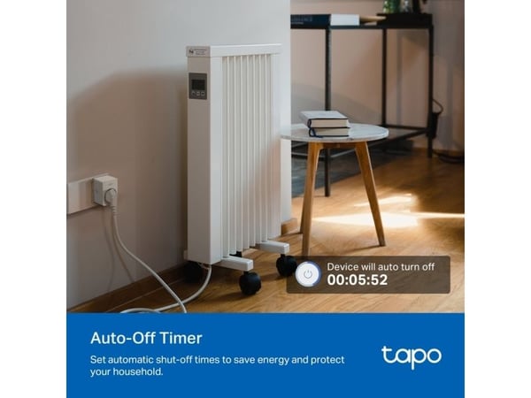 TP-Link Tapo P110, inomhus, Vit, Hem, Kontor, Status, Android, iOS, Trådlös