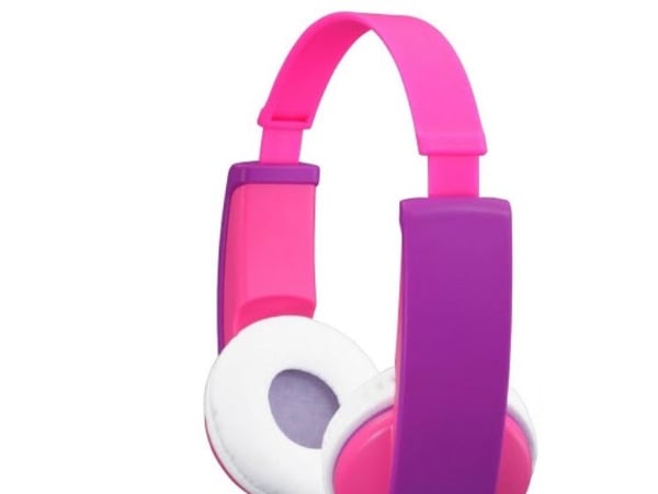 JVC TINYPHONES HA-KD5 - Hodetelefoner - full størrelse - kablet - rosa