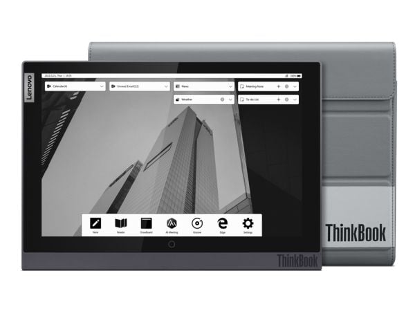 Lenovo Premium - Beskyttelsesmuffe for nettbrett - polyuretan - mørk grå - 14" - for ThinkBook 13x ITG 20WJ; ThinkBook Plus G2 ITG 20WH
