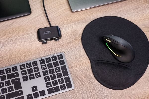 Speedlink USB HUB SNAPPY EVO, 4-porter, USB 3.2 Gen1, svart detaljhandel
