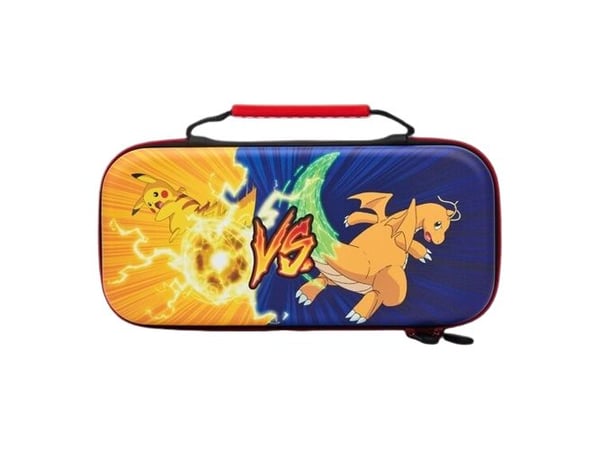 PowerA NSCS0055-01, Hårt fodral, Nintendo, Blå, Gul, Nintendo Switch OLED, Fallsäker, Reptålig, Stöttålig