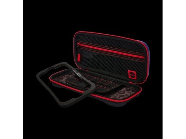 PowerA NSCS0055-01, Hårt fodral, Nintendo, Blå, Gul, Nintendo Switch OLED, Fallsäker, Reptålig, Stöttålig