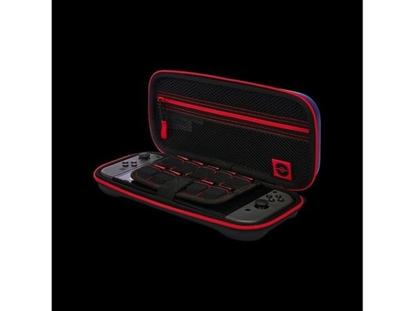 PowerA NSCS0055-01, Hårt fodral, Nintendo, Blå, Gul, Nintendo Switch OLED, Fallsäker, Reptålig, Stöttålig