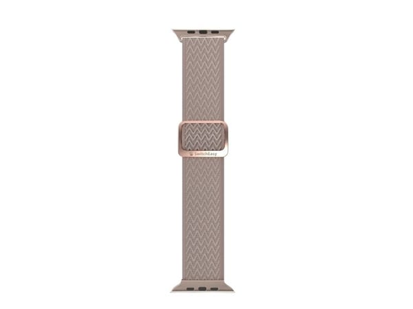 Switcheasy GS-107-214-272-18, Band, Smartklokke, Rosa, Apple, Apple Watch 42/44/45/49mm, Metall, Nylon