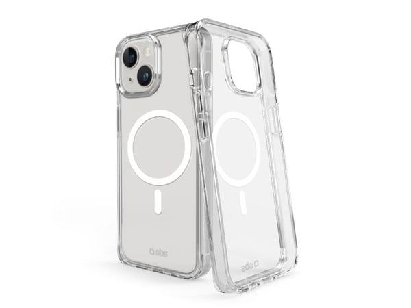 SBS TELIGMAGIP1561T, Suojus, Apple, iPhone 15, 15,5 cm (6.1"), Läpinäkyvä