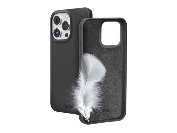 SBS TEINSTIP1561PK, Etui, Apple, iPhone 15 Pro, 15,5 cm (6.1"), Svart