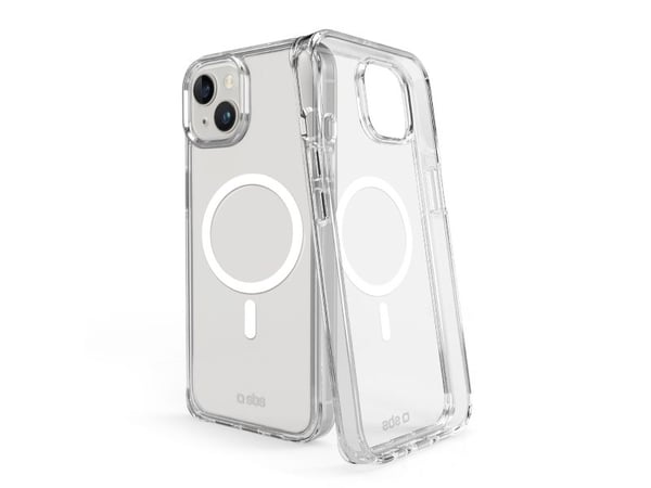 SBS TELIGMAGIP1567T, Suojus, Apple, iPhone 15 Plus/14 Plus, 17 cm (6.7"), Läpinäkyvä