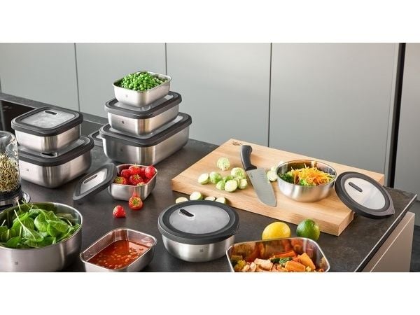 GEFU Provido, Bolle, Rektangulær, 600 l, Rustfritt stål, Rustfritt stål, 300 °C