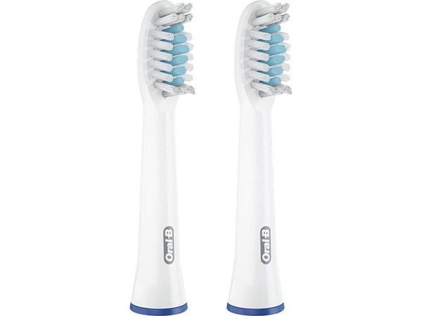Oral-B Pulsonic Sensitive - Extra hammasharjan pää - hammasharjalle - valkoinen (2 kpl pakkaus) - Pulsonic 9565, 9585, 9595