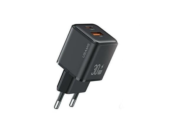 USAMS USB-C+USB-A nettlader PD 3.0 30W Fast