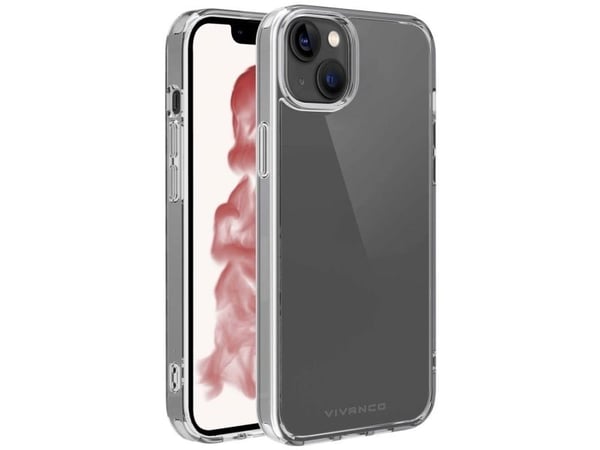 Vivanco Safe and Steady, Suojus, Apple, iPhone 14 Plus, 17 cm (6.7"), Läpinäkyvä