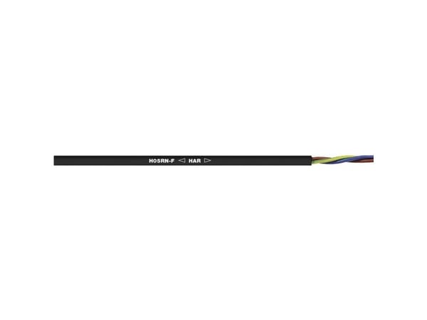 LAPP anslutningskabel H05RN-F 3G 0.75 mm² svart 100 m (1600252)