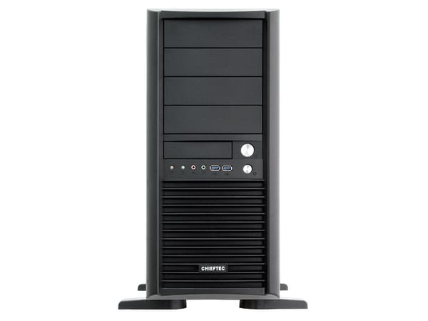 Chieftec Apollo Series AL-01W - Tower - ATX - ingen strømforsyning (ATX12V 2.0) - beige - USB
