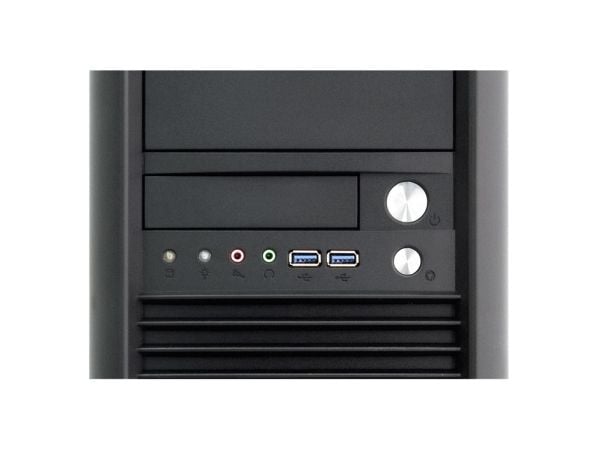Chieftec Apollo Series AL-01W - Tower - ATX - ingen strømforsyning (ATX12V 2.0) - beige - USB