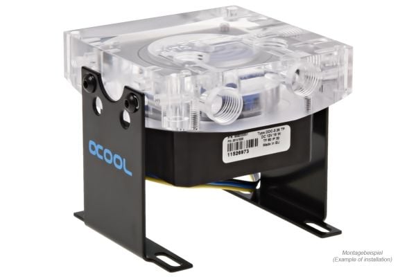 Alphacool 13186, Gjennomsiktig, 1/4", 80 mm, 80 mm, 23 mm, 333 g