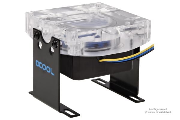 Alphacool 13186, Gjennomsiktig, 1/4", 80 mm, 80 mm, 23 mm, 333 g